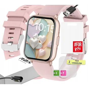 Chytré hodinky CHYTRÉ HODINKY Chytré Hodinky Rubicon F4679 PRO růžové