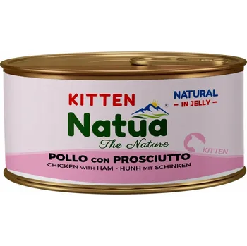 Krmivo pro kočku Natua Kitten Kuře se Šunkou v Želé 85g
