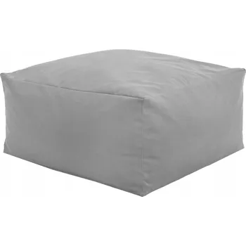 Taburet Taburet PLYŠOVÝ k sezení Stolek křeslo BÉŽOVÝ