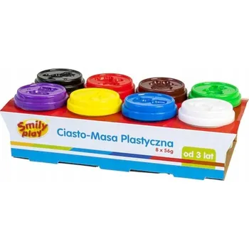 Modelovací hmota Sada MODELÍNA pro DĚTI 8ks Plastelína