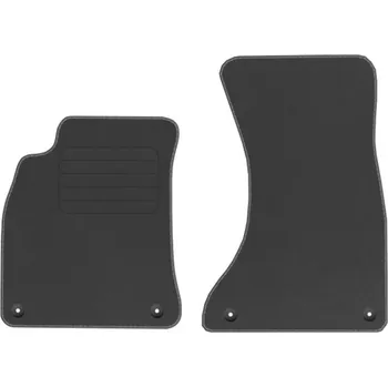 autokoberec Velurové autokoberce s upevněním v sadě Edecor