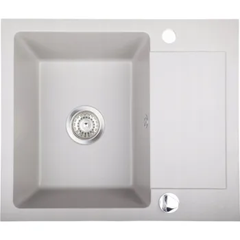 Granitový dřez Jednodřez Brenor granitový šedý