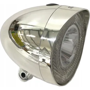 Zabezpečení domácnosti XLC Retro LED přední světlo stříbrná