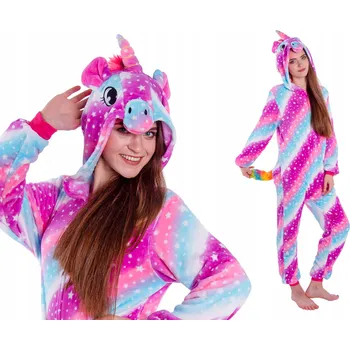 Dámský overall Lacrati kombinéza/ overal Jednorožec Galaxy vícebarevná velikost S