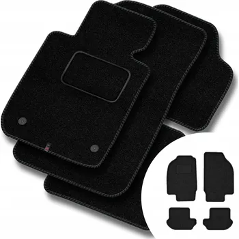 autokoberec Velurové autokoberce Motos 4 ks