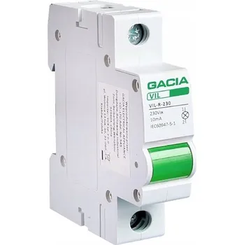 vypínač Kontrolka Gacia 230 V IP20 0 A