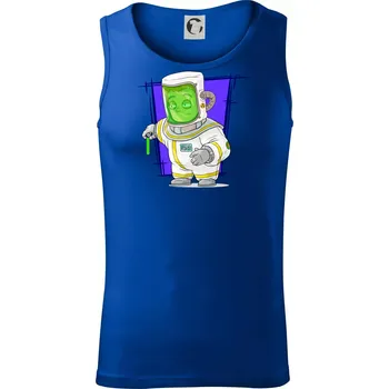 Vesmírný voják tmavě modrý - Tílko pánské Core - 2XL ( Královská modrá )