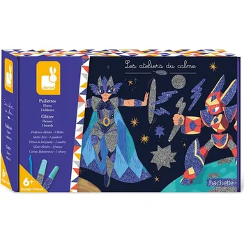 kreativní sada Kreativní sada Třpytiví hrdinové 6+, Janod