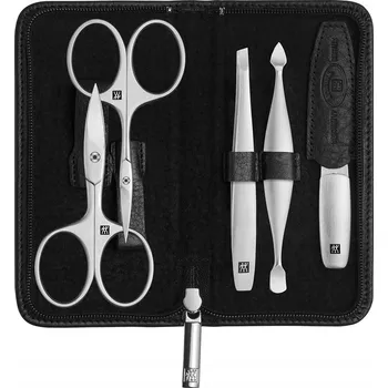 Zwilling Twinox Sada na manikúru v pouzdře na zip Yak Black, 5 dílů