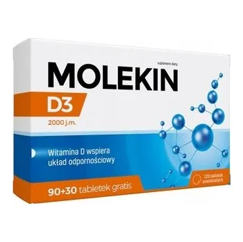 Molekin D3 2000 IU 120 potahovaných tablet
