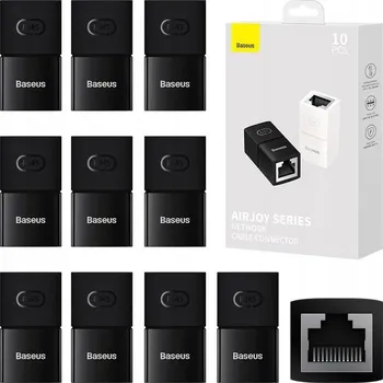 IP kamera Baseus spojka síťových kabelů LAN RJ-45, 10 ks