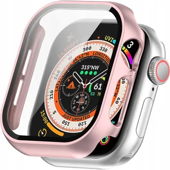 Pouzdro na mobilní telefon Pouzdro na hodinky Bizon s ochranou displeje pro Apple Watch 11/10 46mm, pouzdro sklo
