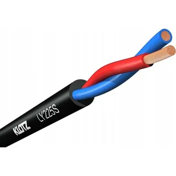 Audio kabel Klotz LY225 profesionální reproduktorový kabel OFC 2x2,5 mm