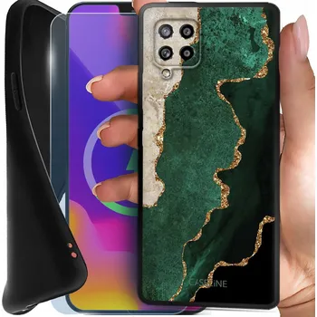 Pouzdro na mobilní telefon Zadní Kryt Caseline pro Samsung Galaxy A42 5G černý