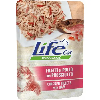 Krmivo pro kočku Vlhké krmivo pro Life Cat Pro Kočky Cat s kuřecím masem Kapsička Krmivo 70g