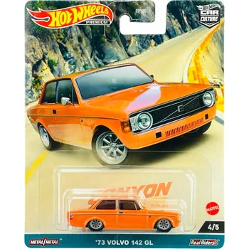 autíčko HOT WHEELS 2021 '73 VOLVO 142 GL CANYON WARRIORS 4/5 HKC53 1:64 KOVOVÝ NOVÝ