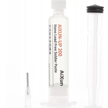 Páječka PÁJECÍ PASTA TAVIDLO FLUX ve stříkačce AIXUN AX-UP200 10G