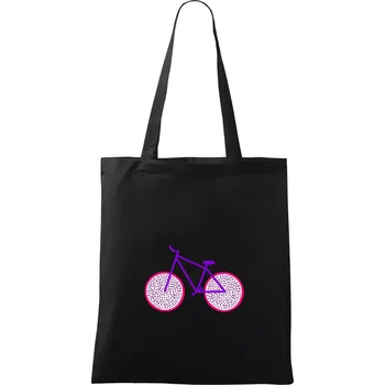 Nákupní taška Kolo dračí ovoce (Moňas) - Taška bavlněná - 42 x 38 cm ( Černá )