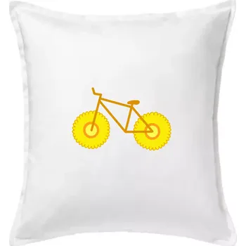 Polštář Kolo kukuřice (Moňas) - Polštář 50x50 - 50x50 - Pouze potah ( Bílá )