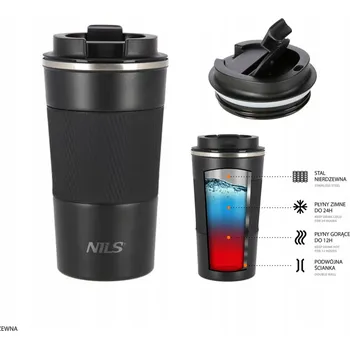 Termohrnek Termohrnek Nils Camp 0,51 l černý