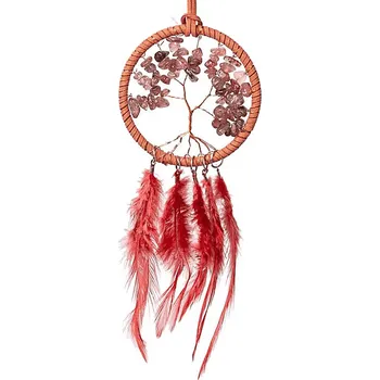 Lapač snů Milujeme Kameny Lapač snů růžová