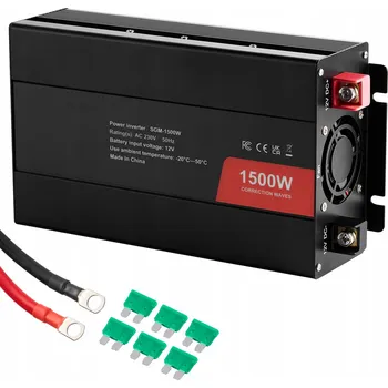 Měnič napětí Sinusový Měnič Napětí 1500W s Inteligentním Chlazením Řízeným Teplotou