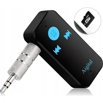 IP kamera Aigital Audio Adaptér Bluetooth Vysílač a Přijímač + čtečka MicroSD karet