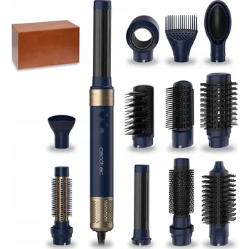 Kulma Kulmofén na vlasy Cecotec Bamba CeramicCare 12v1 AirGlam Blue