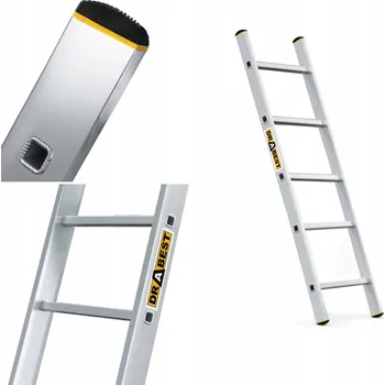 Žebřík Žebřík Drabest z hliníku 1 x 5 až 150 kg
