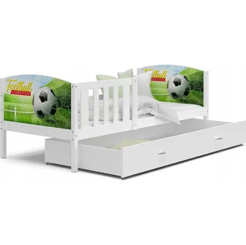 Postel Postel AJKmeble Olaf 96 x 208 cm, vícebarevná