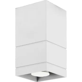 Kvadratový stropní reflektor Lampex bílý