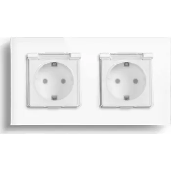Elektrická zásuvka Elektrická Zásuvka hermetická Machina Sapiens bílá