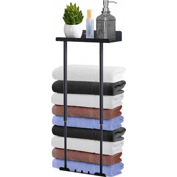 Drátěná police Závěsná polička do sprchy, nerezová, do koupelny, 40-75 cm