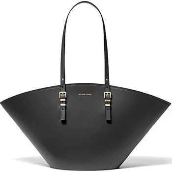 Michael Kors Isa large kožená kabelka černá + doprava zdarma