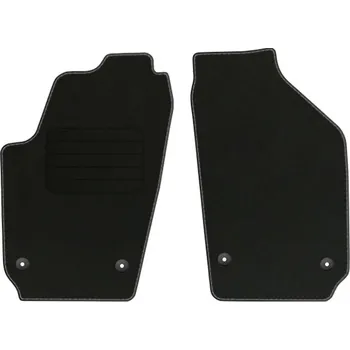 autokoberec Velurové autokoberce s upevněním v sadě Edecor