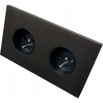 Elektrická zásuvka Elektrická Zásuvka Alkri-Light černá