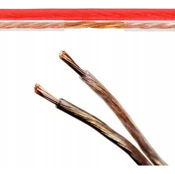 elektrický kabel Reproduktorový kabel Lexton 2x0.35 2 x 0,35 mm2, 1 m