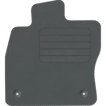 autokoberec Audi A3 8V 2013 - 2020 Hatchback velurový koberec ŠEDÝ STRANA ŘIDIČE PREMIUM