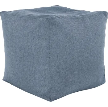 Taburet Taburet PLUSZOVÝ k sezení CUBO křeslo BÉŽOVÝ