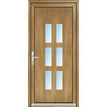 Vchodové dveře Plastové vchodové dveře Soft Chris