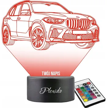 Lampička Noční Lampa 3D LED Auto BMW X5