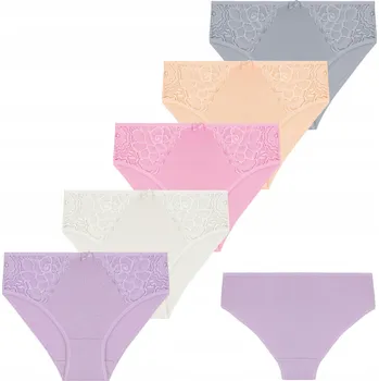 Kalhotky Dámské kalhotky Moraj kalhotky bavlněné vícebarevné, sada 5 ks, velikost L