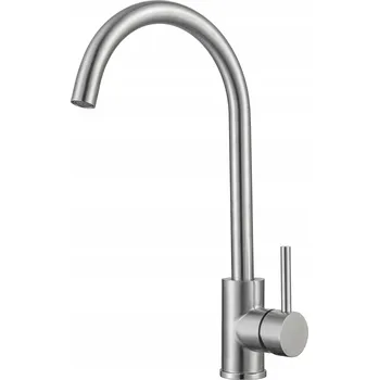 Vodovodní baterie Kuchyňská stojánková baterie Melanstar stříbrná