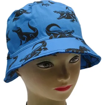 Kšiltovka Dětský klobouk plátěný RDX 7942 KROKODÝLI Barva: Modrá, Velikost: 54