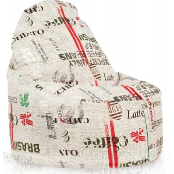 Křeslo Křeslo z ekokůže Porto XXL ČERVENÉ