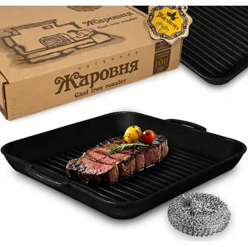 Pánev Grilovací pánev Maysternya 35 cm litinová