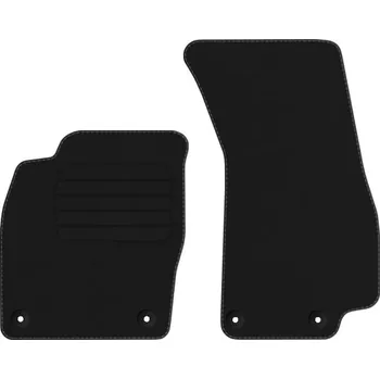 autokoberec Velurové autokoberce s upevněním v sadě Edecor