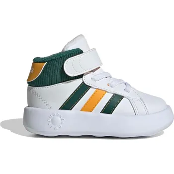 Chlapecká obuv Dětské Vysoké tenisky ADIDAS GRAND COURT MID I JP8886 – Bílá 22