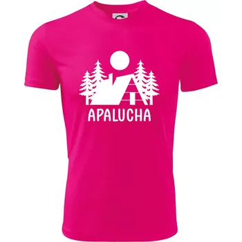 Chlapecké tričko Apalucha chalupa - Dětské triko sportovní (dresovina) - 122 cm/6 let ( Neon Pink )