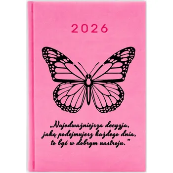 Kalendář Knižkový kalendář 2026 A5 růžový